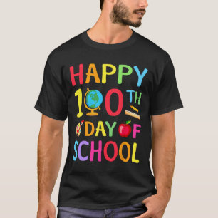 T-shirt 100e Jour De L'École 100 Jours De L'Enseignant Stu