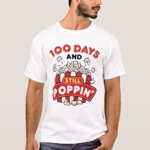 T-shirt 100e Jour de l'école 100 jours et toujours Poppin