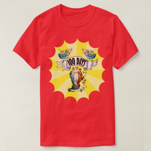 T-shirt 100e jour de l'école 24 (Design devant)