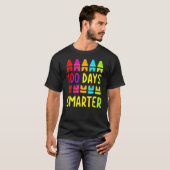 T-shirt 100e Jour De L'École Enseignant 100 Jours Smarter  (Devant entier)