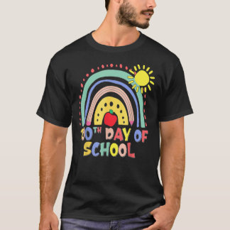 T-shirt 100e Jour De L'École Enseignant Enfants 100 Jours 