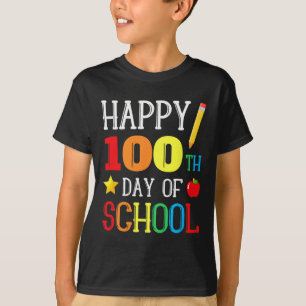T-shirt 100e Jour De L'École Enseignant Jeunes Enfants Heu