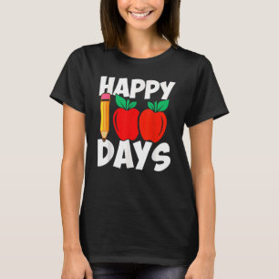 T-shirt 100E Jour De L'École Enseignantes Filles Filles 10