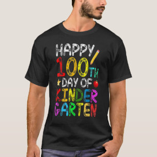 T-shirt 100e Jour de l'école Enseignants Garçons Filles 10
