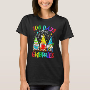 T-shirt 100E Jour De L'École Gnome Costume Pour Femmes Hom