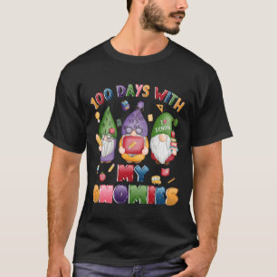 T-shirt 100E Jour De L'École Gnome Enseignants Étudiants 1