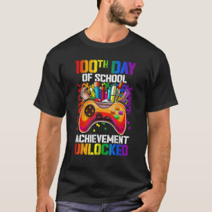 T-shirt 100E Jour De Réussite Scolaire Déverrouillé 100 Jo
