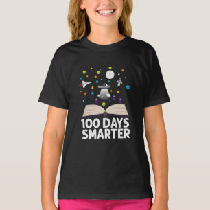 T-shirt 100e jour d'école 100 jours de livres plus intelli