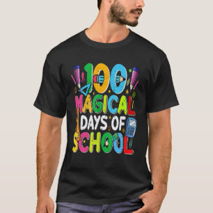 T-shirt 100e jour d'école enseignants cool Enfants 100 Mag