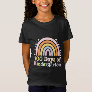 T-Shirt 100e jour d'école maternelle enseignant enfants 10