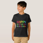 T-shirt 100e Jours De Mathématiques École Enseignant Rainb (Devant entier)