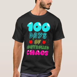 T-shirt 100ème Jour De Conception Drôle De L'École Pour La