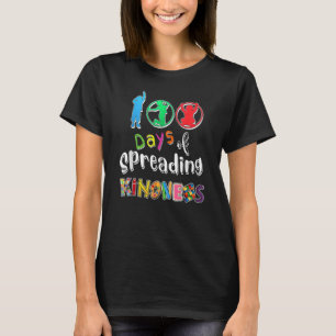 T-shirt 100ème Jour De L'École 100 Jours De Spreading Kind
