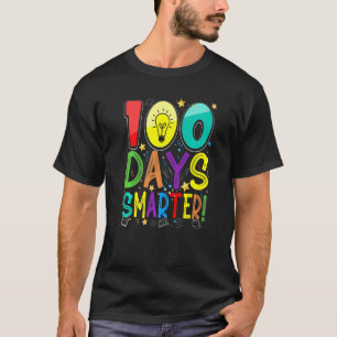 T-shirt 100ème Jour De L'École 100 Jours Smarter Enseignan