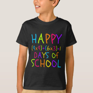 T-shirt 100ème Jour De L'École Enseignant Enfants 100 Jour