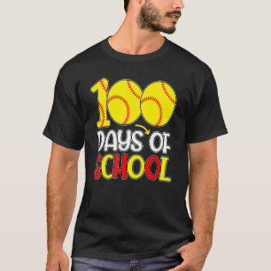 T-shirt 100ème Jour De L'École Enseignants Garçons Filles