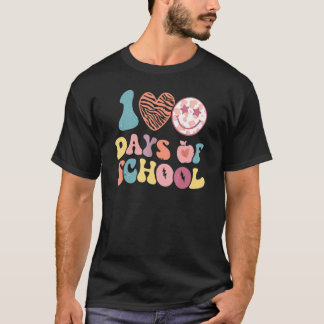 T-shirt 100ème Jour De L'École Enseignants Rétro Super Heu