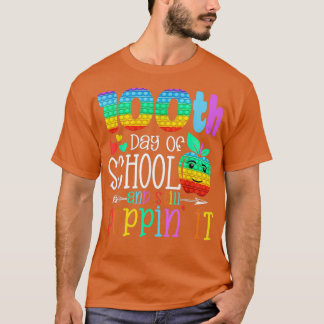 T-shirt 100ème Jour de l'école et toujours poppinx27 il