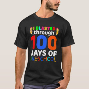 T-shirt 100ème Jour de l'école J'ai soufflé pendant 100 Jo