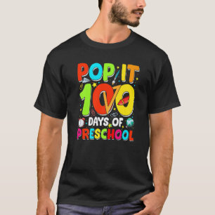 T-shirt 100ème Jour De L'École Smarter Pop It 100 Jours De
