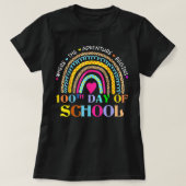 T-shirt 100ème Jour De L'Enseignant De L'École - 100 Jours (Design devant)