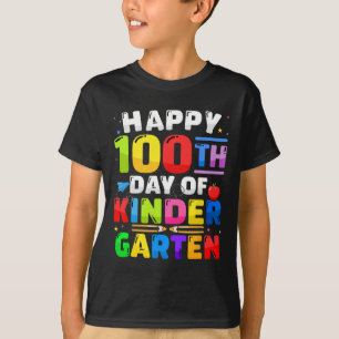 T-shirt 100ème Jour De Maternelle 100 Jours Pour Enseignan