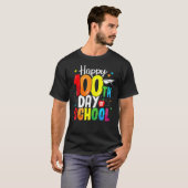T-shirt 100ème Jour D'Enseignants Scolaires Enfants Enfant (Devant entier)