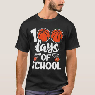 T-shirt 100ème Jours D'École Bysketbyll Enfants Garçons No