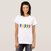 T-shirt 100m 200m 400m 800m Runners Run (Devant entier)