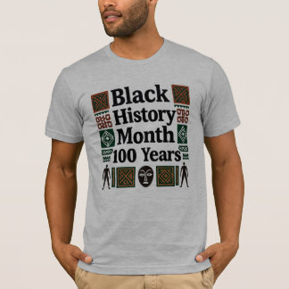 T-shirt 100ste verjaardag van de Maand van de Zwar