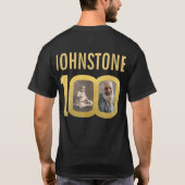T-shirt 100th birthday crew custom name photos fun (Dos)