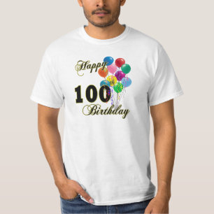 T-shirt 100th cadeaux d'anniversaire et habillement