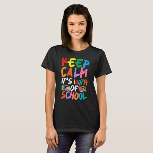 T-shirt 100th Day Grade School Teacher 7 (Devant entier)