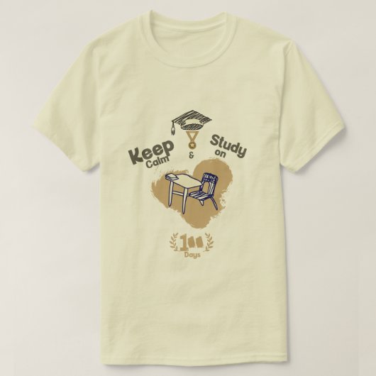 T-shirt 100th day of school (Design devant)