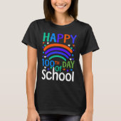 T-shirt 100th Day Of School 100 Days Teacher Students Boys (Devant)