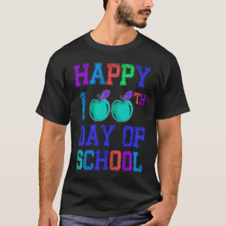 T-shirt 100th Day Of School 100 Days Teacher Students Boys