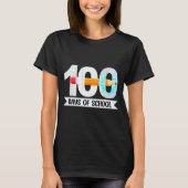 T-shirt 100th Day Of School Teachers Students 100 Days Of (Devant)