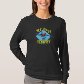 T-shirt 100th Day of School Toddler Plane 100 Days Just Fl (Devant)