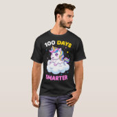 T-shirt 100th Day of School Unicorn Kids Teachers (Devant entier)