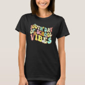 T-shirt 100th Day Of School Vibes Teachers Kids Child Happ (Devant)