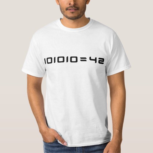 T-SHIRT 101010 = 42 (Devant)