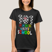 T-shirt 101 Days of School Dalmatian Dog Fuuny 100th Day o (Devant)