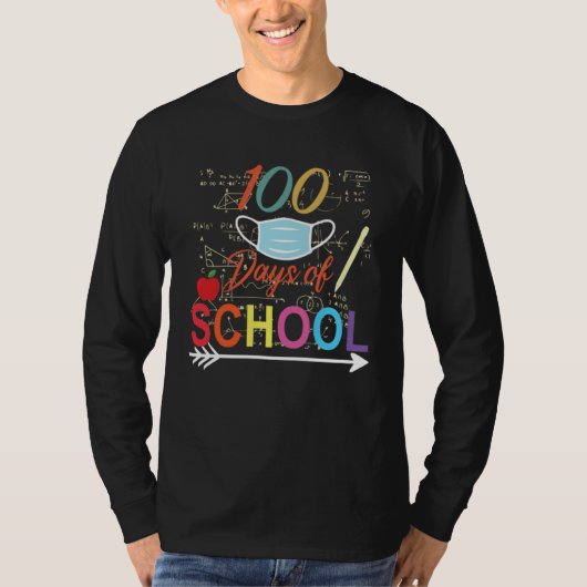 T-shirt 101 Days Of School Teachers Kids (Devant)