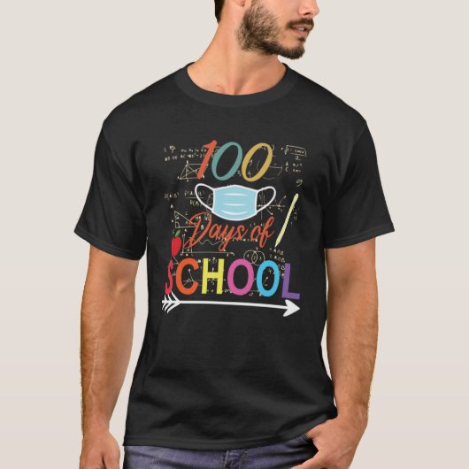 T-shirt 101 Days Of School Teachers Kids (Devant)