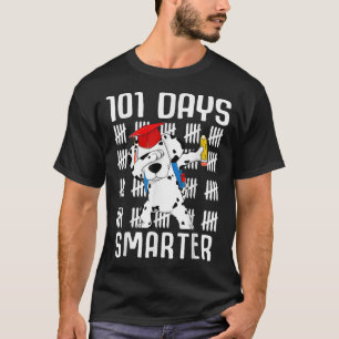 T-shirt 101 Jours Chemise intelligente Dalmation Chien Ens