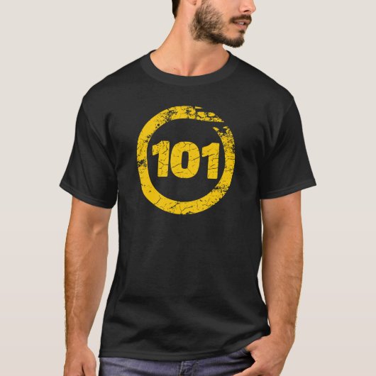 T-shirt 101 sales (Devant)