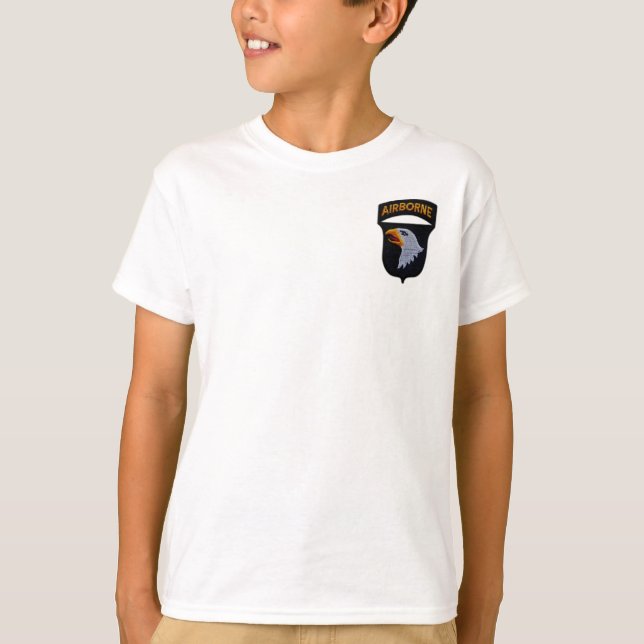 T-shirt 101e aigle de fort campbell (Devant)