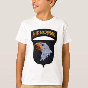 T-shirt 101e division aéroportée de l'ABN hurlant sur des