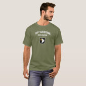 T-shirt 101e division aéroportée - Militaire américain (Devant entier)