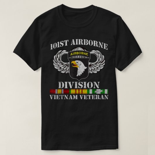 T-shirt 101e Division aéroportée Viêt Nam Vêtu (Design devant)